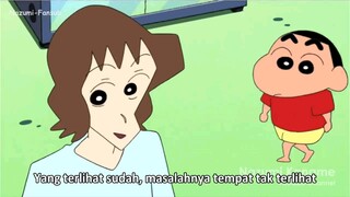 Crayon Shinchan - Menjaga Rumah Sambil Membersihkannya (Sub Indo)