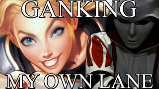 Ganking my own lane