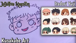 Menggambar Anime Yuji Itadori Day 1 || Speed Drawing || Jujutsu Kaisen