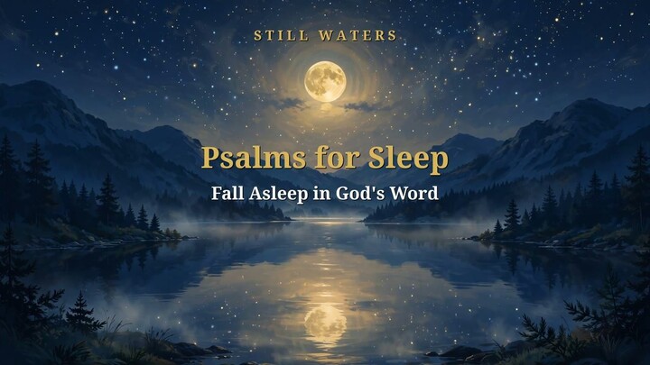 Psalms for Sleep | Fall Asleep in God's Word — KJV Sleep Reading