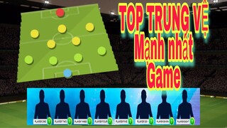 TOP 10 Trung Vệ ĐẲNG CẤP nhất Dream League Soccer 2021