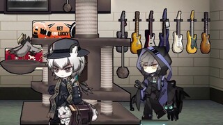 【明日方舟】珍 贵 影 像！猛 男 猫 爬 架 搞笑小剧场