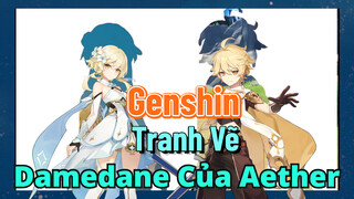 [Genshin, Tranh Vẽ]"Damedane" Của Aether