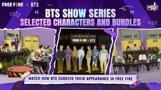Free Fire x BTS Show Series - Selected Characters and Outfits | Free Fire NA