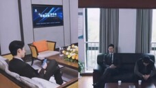 Shi Yan crossing his legs VS Meng Yanchen crossing his legs, both are domineering bosses, but their 