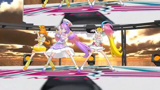 【MMDプリキュア】キュアコーラル＆キュアパパイア＆キュアサマーでget up ＆ move！！