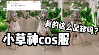 Does the Little Grass God cosplay costume really make you look so short? What's the problem with thi