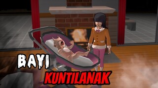 MISTERI BAYI KUNTILANAK || HORROR MOVIE SAKURA SCHOOL SIMULATOR