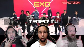 Kpop Noobs React - EXO 'Tempo' MV | StayingOffTopic REACTION #exotempo