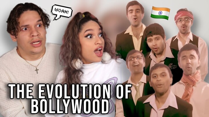 Latinos react to 'The Evolution Of Bollywood Music' 1940's - 2010's