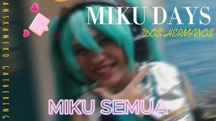 Miku Days at ANSKAMEKO Gathering ada kue miku boneka miku ada miku ada miku sama miku miku miku