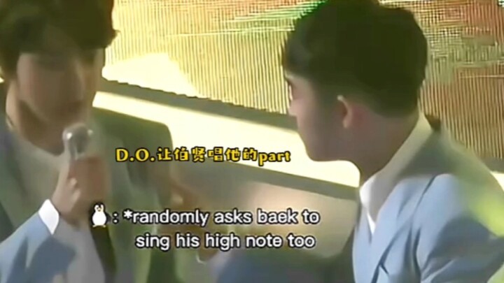 When the “Goose King” asked Baekhyun to sing his part, the little dog looked completely bewildered.