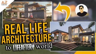 LifeAfter: SINGLE MANOR - REAL LIFE Architecture to LIFEAFTER WORLD | Manor Design | Tutorial