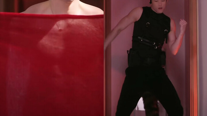 Behind the Curtain · Changing Clothes | Live Stream Footage of a Dancer with a Slim, Chiseled Physiq