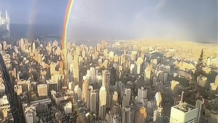 Turns out rainbows really are circular—promise me, you’ve got to watch this video all the way to the