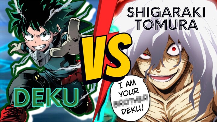 DEKU FULL POWER VS SHIGARAKI TOMURA  FULL POWER || BAKUGO MATI???