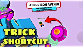 TRICK SHORTCUT DI MAP TERBARU ABDUCATION AVENUE - Stumble guys