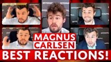 Magnus Carlsen’s Best Reactions and Moments Compilation | Magnus Tour