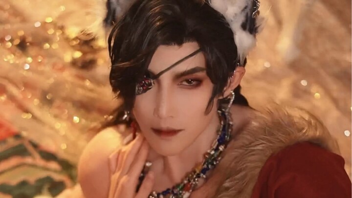 Bunga raja serigala terlihat sangat bagus rua#花城#yuezhaojiangye cos