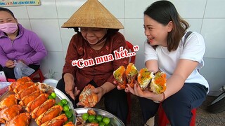 Phạm Dũng mua hết mâm cua gạch Dì 3 ngày gặp lại Bất ngờ vì nay Dì 3 chỉ còn bán 10kg mỗi ngày