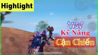 PUBG Mobile | #12 Highlight - Kỹ Năng Cận Chiến - Solo Squad 1vs4 - Iphone 13 | NhâmHNTV