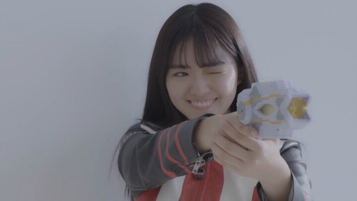 The charm is unexpected! See the "Ultraman Triga" heroine Toyota Luna's bare face