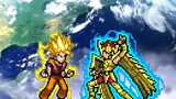 Son Goku VS Saint Seiya, pertarungan transformasi dan evolusi timbal balik!