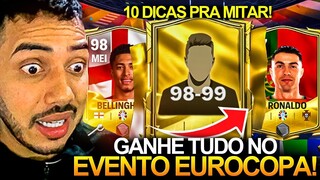 CUIDADO! 🔴 10 TRUQUES PRA VOCÊ MITAR NA EUROCOPA DO FC MOBILE 🤯🔥 | NÃO COMETA ESSES ERROS!