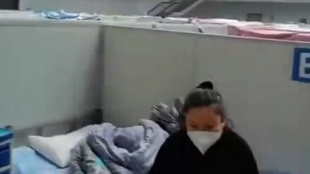 Woman admits she doesn’t want to leave the quarantine facility—some people just won’t leave no matte