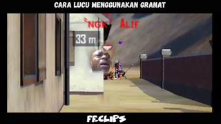 cara lucu menggunakan granat