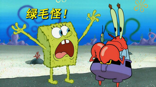 海绵宝宝：每个人的身上都有毛毛！