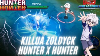 KILLUA ZOLDYCK JUMP ASSEMBLE GAMEPLAY