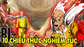 OPM 215++ | Top 10 Chiêu Thức Mạnh Nhất Của Con Boss Cuối Saitama