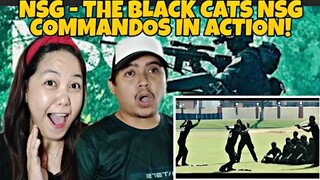 NSG - The Black Cats NSG Commandos In Action (Military Motivational) |Filipino Couple React