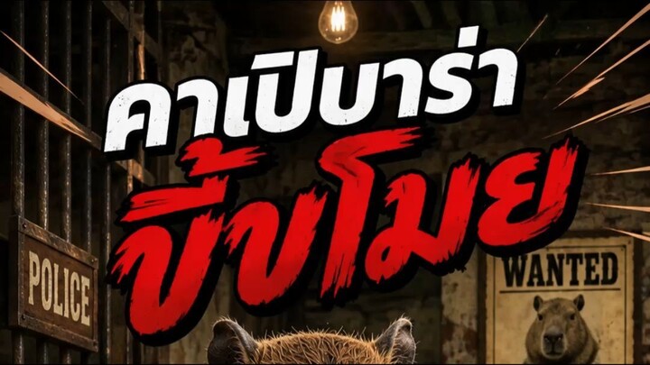 คาปิบาร่าขี้ขโมย #ลุงเก้เอไอตูน #ลุงเก้ชาแนล