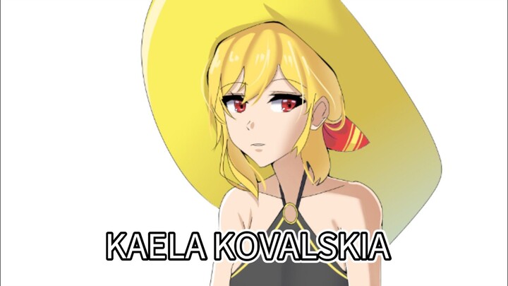 Menggambar Kaela Vtuber Holo ID Gen 3#Part 1