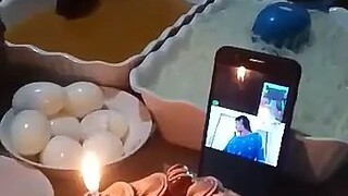 firstime ever online birthday to my fiancee