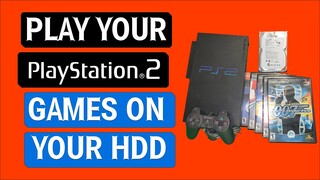 PS2 Play Games From HDD SATA Hard Drive Complete Guide