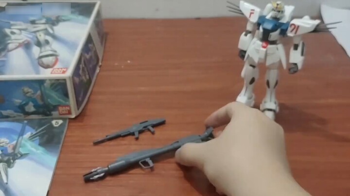 [โมเดลชื่นชมพี่ Guo] 1:100 F91 Gundam จากปี 1991