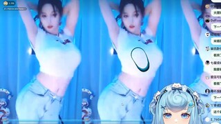 【تياندو】أثناء مشاهدة رقصة مينا الساخنة "Train" و"Pendulum" على الهواء مباشرة، تنهدت 😲لماذا هي كذلك..
