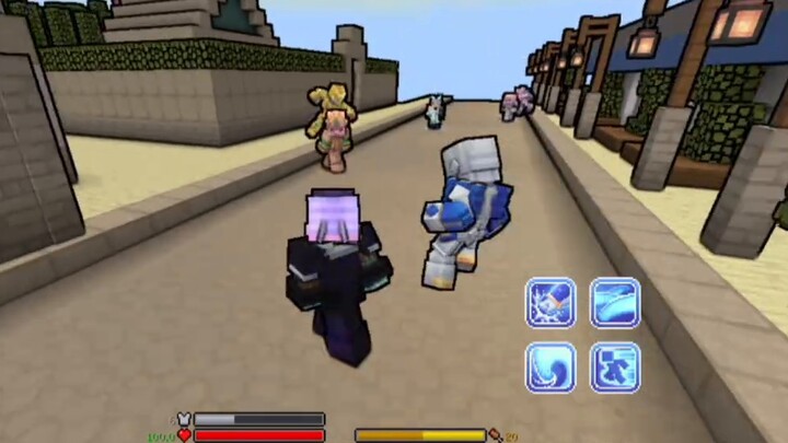 When I first played JOJO Chicken Dinner (Minecraft)