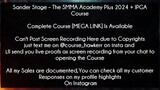 Sander Stage Course The SMMA Academy Plus 2024 + IPGA Course Download