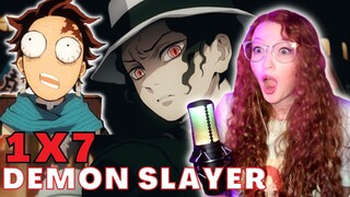 The FIRST Demon!? | Demon Slayer 1x7 Reaction | "Muzan Kibutsuji"