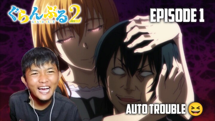 TEH OOLONG KEMBALI 🍺 | Grand Blue S2 Episode 1 REACTION INDO