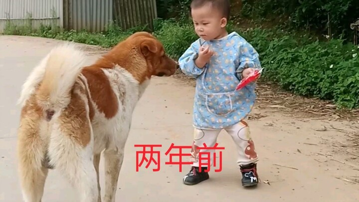 Two years ago, Gouzi and his cousin met. Later, his cousin went to the city for school, and two year