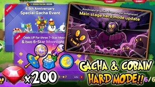 GACHA & COBAIN HARD MODE!! 😡🔥 LINE RANGERS: 6.5th ANNIVERSARY!! (INDONESIA)