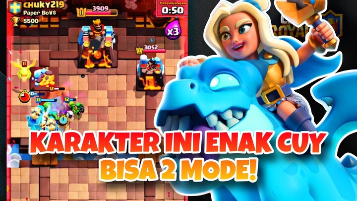 KARAKTER INI ENAK CUY BISA 2 MODE! - Clash Royale