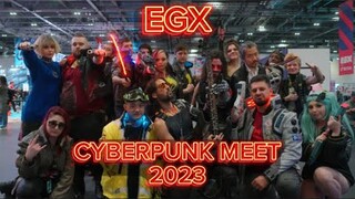 EGX CyberPunk Meet 2023 (cosplay video) // @leaacosplayerr