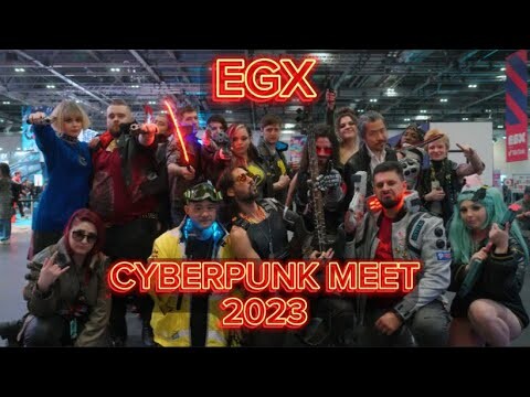 EGX CyberPunk Meet 2023 (cosplay video) // @leaacosplayerr