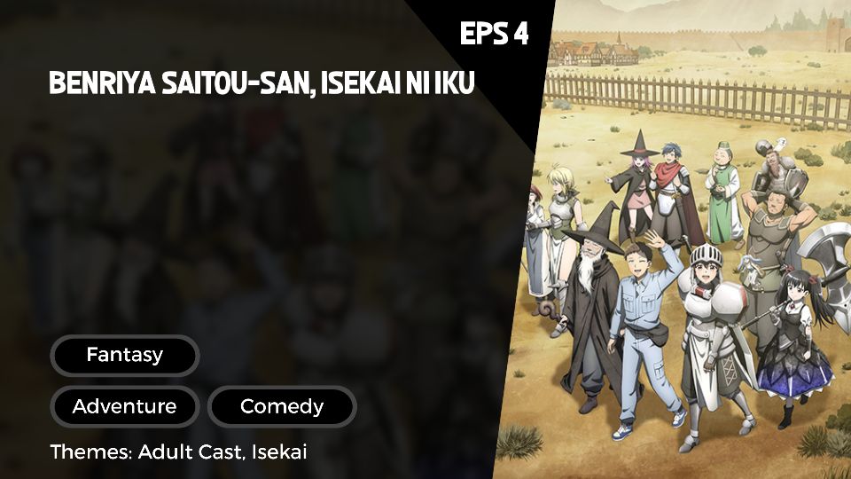 Benriya Saitou-san, Isekai ni Iku Episode 1 Subtitle Indonesia - BiliBili